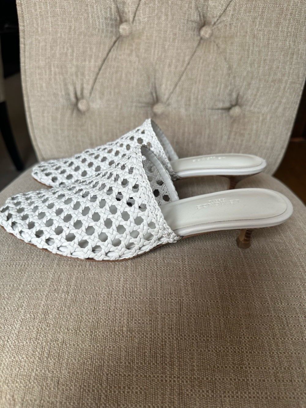 Woven Kitten Heel Mule (Women)
Le Monde Béryl
